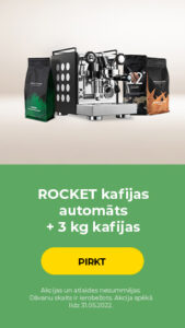 ROCKET kafijas automāts + 3 kg kafijas