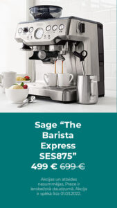 Promo price Sage „The Barista Express SES875"