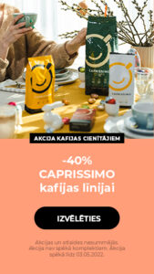 -40% CAPRISSIMO kafijas līnijai