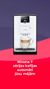 Nivona 7 sērijas kafijas automāti jūsu mājām