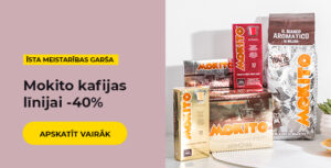 Mokito kafijas līnijai -40%