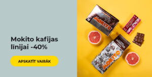 Mokito kafijas līnijai -40%