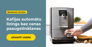 Kafijas automāti līzingā uz 10 mēn. bez cenas paaugstināšanas