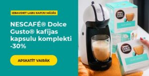 NESCAFÉ® Dolce Gusto® kafijas kapsulu komplekti -30%