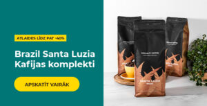 "Brazil Santa Luzia Kafijas komplekti"