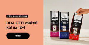 BIALETTI maltai kafijai 2 + 1