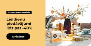 Lieldienu piedāvājumi līdz pat -40%