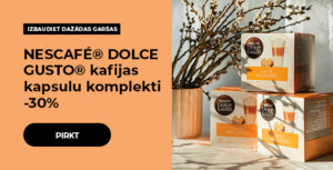 NESCAFÉ® DOLCE GUSTO® kafijas kapsulu komplekti -30%