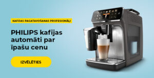 PHILIPS kafijas automāti par īpašu cenu