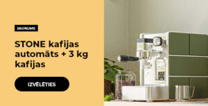 STONE kafijas automāts + 3 kg kafijas