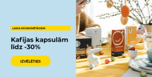 Kafijas kapsulām līdz -30%