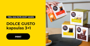 "DOLCE GUSTO kapsulas 3+1"