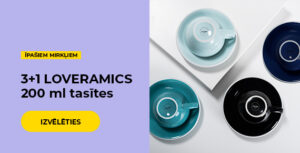 3+1 LOVERAMICS 200 ml tasītes