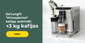 De'Longhi “Primadonna“ kafijas automāti + 3 kg kafijas