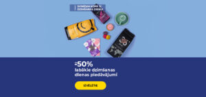 Labākie dzimšanas dienas piedāvājumi līdz pat -50%