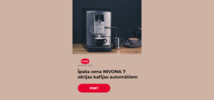 Īpaša cena NIVONA 7 sērijas kafijas automātiem