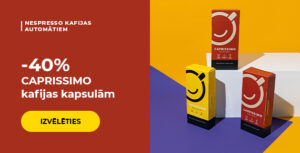 -40% CAPRISSIMO kafijas kapsulām