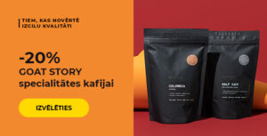 -20% GOAT STORY specialitātes kafijai