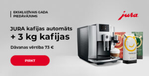JURA kafijas automāts + 3 kg kafijas