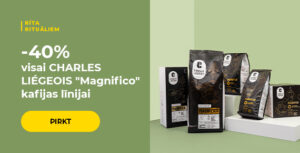 -40% visai CHARLES LIÉGEOIS "Magnifico" kafijas līnijai