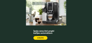 Īpaša cena De'Longhi kafijas automātiem