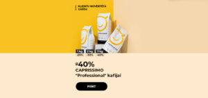 Līdz -40% "Professional" kafijai