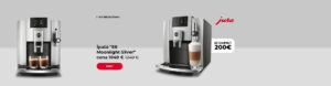 Special price for JURA E8 Moonlight Silver