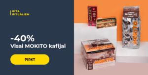 -40% visai MOKITO kafijai