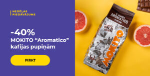 -40% Mokito AROMATICO kafijas pupiņām