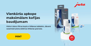 Vienkārša apkope maksimālam kafijas baudījumam