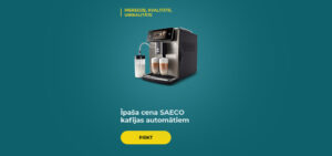 Īpaša cena SAECO kafijas automātiem