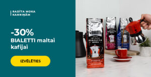 -30% BIALETTI maltai kafijai