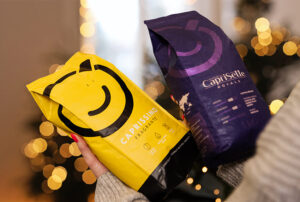 1+1 CAPRISSIMO un CAPRISETTE 1 kg kafijas pupiņām