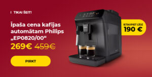 Īpaša cena kafijas automātam Philips "EP0820/00"