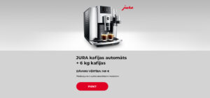JURA kafijas automāts + 6 kg kafijas