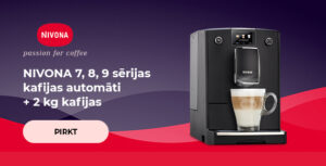 NIVONA 7., 8., 9. sērijas kafijas automāti + 2 kg kafijas