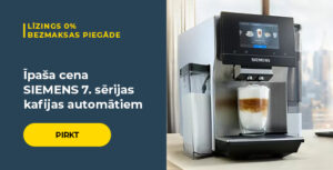 Īpaša cena SIEMENS 7. sērijas kafijas automātiem