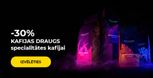 -30% specialitātes kafijai