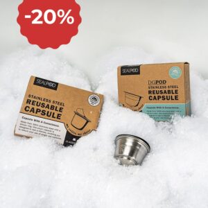 -20% visām atkārtoti lietojamām kapsulām