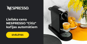 Lieliska cena NESPRESSO "Citiz" kafijas automātiem