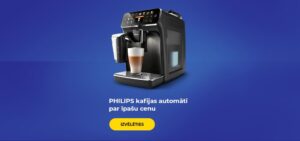 PHILIPS kafijas automāti par īpašu cenu