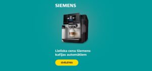 Lieliska cena Siemens kafijas automātiem