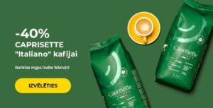 -40% CAPRISETTE "Italiano" kafijai