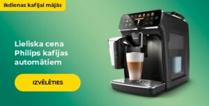 Lieliska cena Philips kafijas automātiem