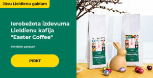 "Ierobežota izdevuma Lieldienu kafija ""Easter Coffee"""