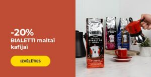 -20% BIALETTI maltai kafijai
