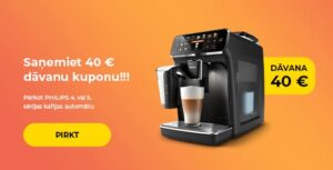 "Saņemiet dāvanu kuponu 40 € vērtībā!!! "