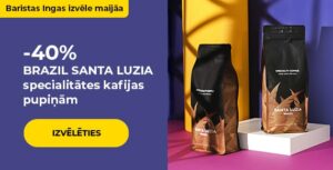 -40% BRAZIL SANTA LUZIA specialitātes kafijas pupiņām