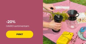 -20% HARIO sortimentam