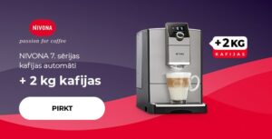 NIVONA 7. sērijas kafijas automāti + 2 kg kafijas